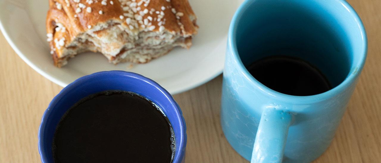 Kahvihetki hyvässä seurassa ja avoin tiimikokoontuminen